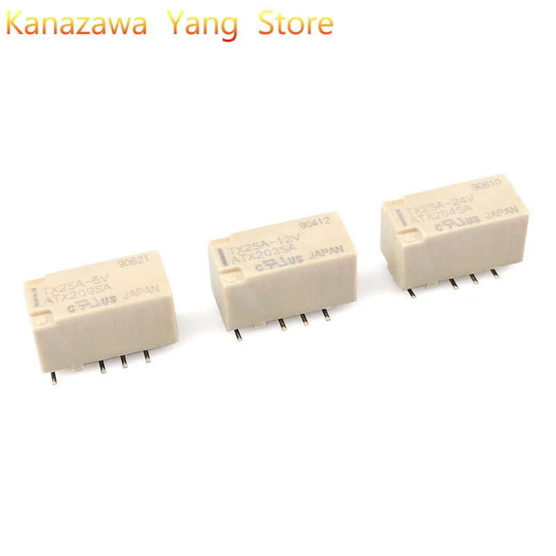 5 - 20 шт./лот совершенно новое реле сигнала TX2SA-5V TX2SA-12V два открытых и два закрытых 2А 8-контактов TX2SA-24V лучшего качества