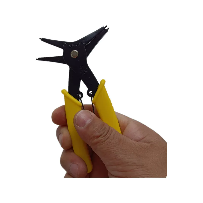 Pince à Circlip, anneau de retenue externe et interne, outil d'installation et de retrait à ressort, outils matériels deux en un 1 pièce