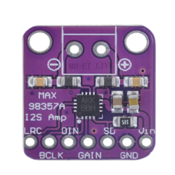 Max98357 3w Class D Amplifier Breakout Interface I2s Dac Decoder Module for Raspberry Pi ESP32