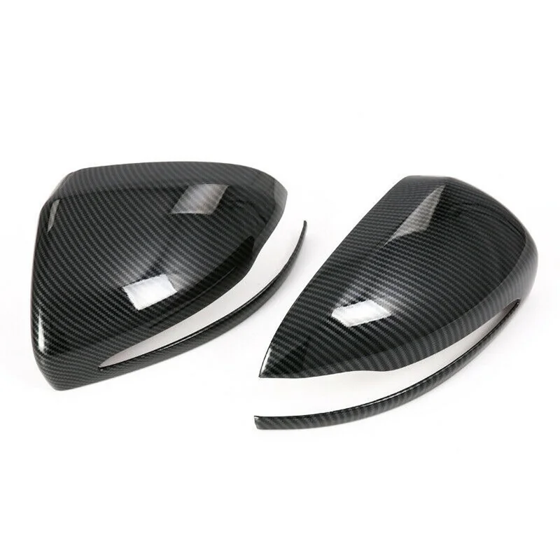 2PCS Car Side Rearview Mirror Cover Fit for Mercedes Benz C/ E /S /GLC 2015-2020