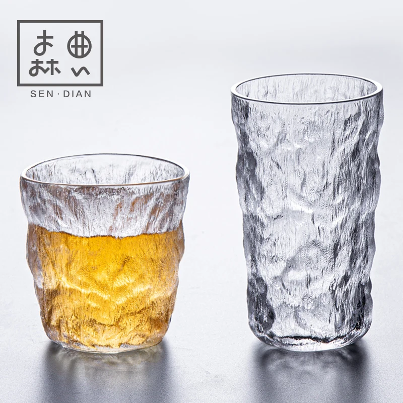 |Tea cup for personal use high-end Kungfu single office Japanese glass water cup small tea cup for home use