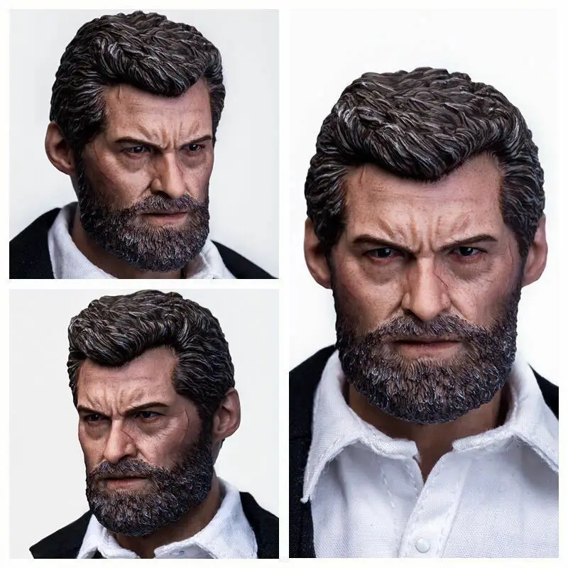 Logan Eleven Head Model 1/6 scale Male Head Carving For 12'’ Male Action Figure Body