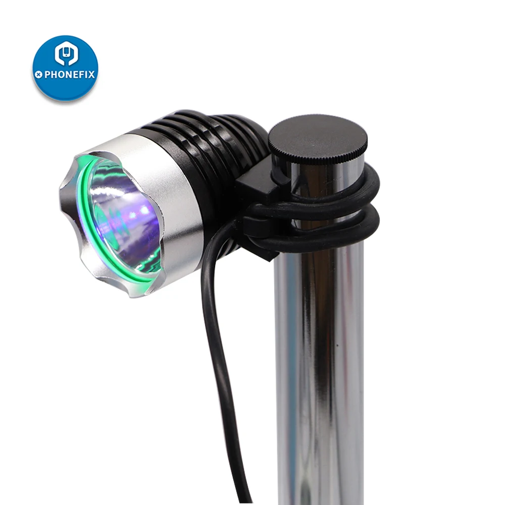 5V USB UV LED torcia torcia ultravioletta olio verde colla UV cura della luce a LED per ricondizionare lo schermo LCD strumento di riparazione del telefono cellulare