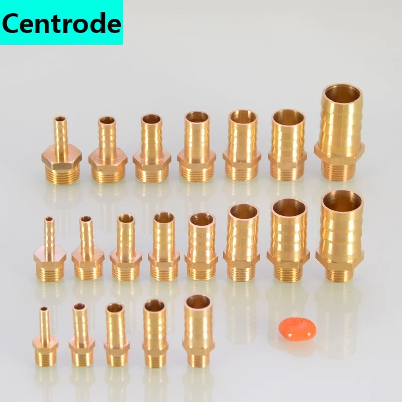 1/8 IN outer silk tooth pagoda head 1/4 3/8 IN Thread Green Head Tsui pneumatic hose water pipe leather pipe quick plug joint 2P