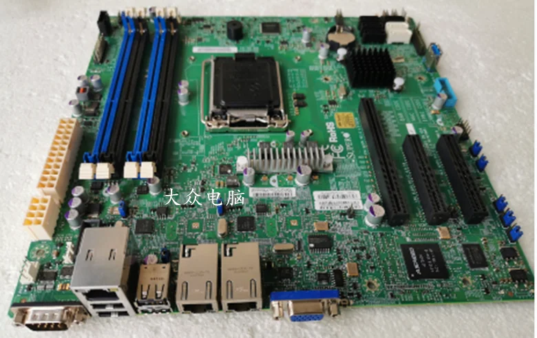 Supermicro X10SLL+-F Single-channel Server Motherboard Supports E3-1231V3