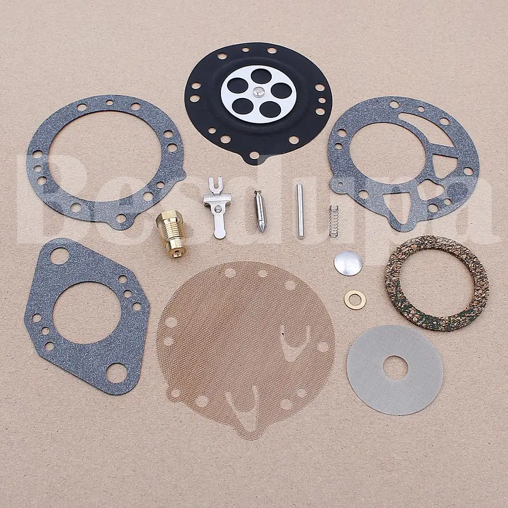 10pcs/lot Carburetor Repair Kit For Tillotson RK-114HL HL-166C HL-351A HL-352A HL-392A Replacement Spare Part Carb