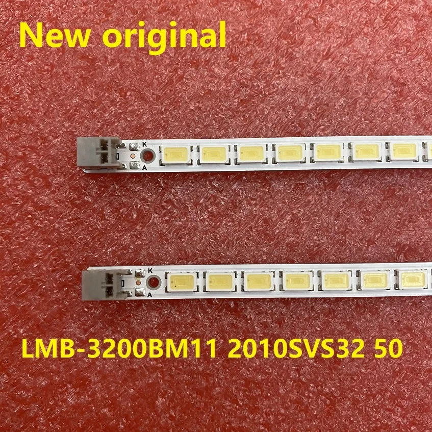 2 pz/set striscia LED per Samsung UA32C4000 UN32C4000 UE32C4000 LJ64-02409B 02409A LMB-3200BM11 2010 svs32 T320HAE1 LTF320AP10