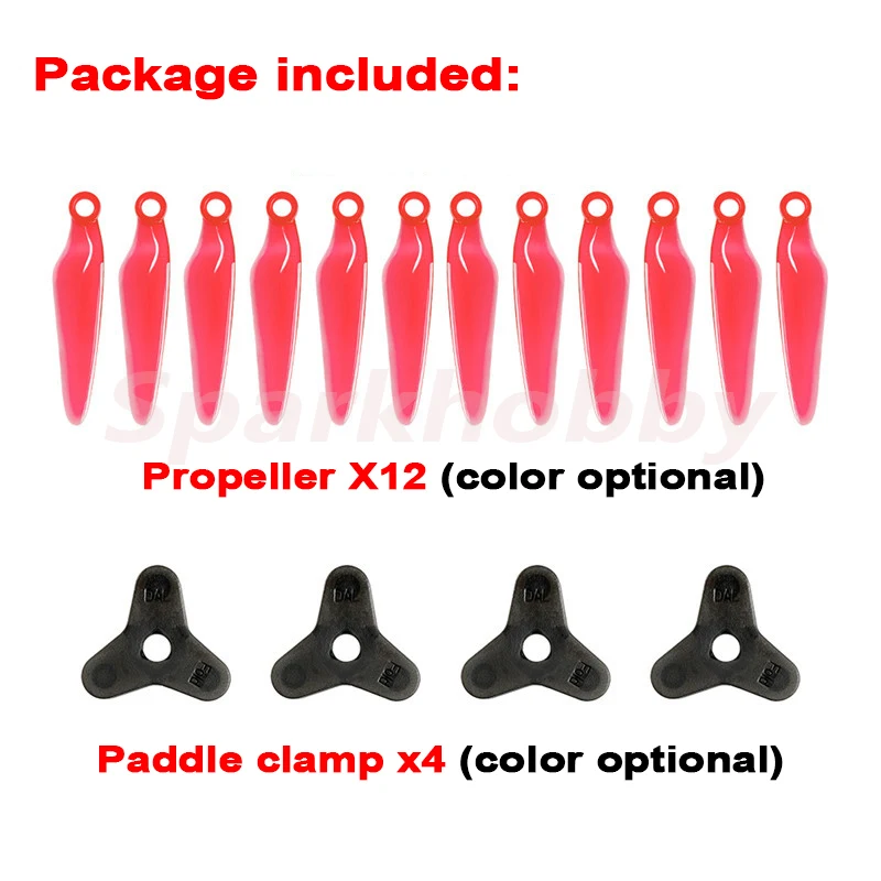 12PCS/2Pairs Brand New DALPROP Fold 5.1inch propeller 5.1x4.75 3-balde CW CCW DIY Portable Foldable prop for RC FPV Racing Drone