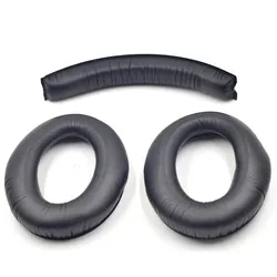 Replacement Ear Pads Headband For SENNHEISER G4ME one PXC350 PC350 SE PXE350 HD380 HD380-Pro HME95 HMEC250 Headphones Black