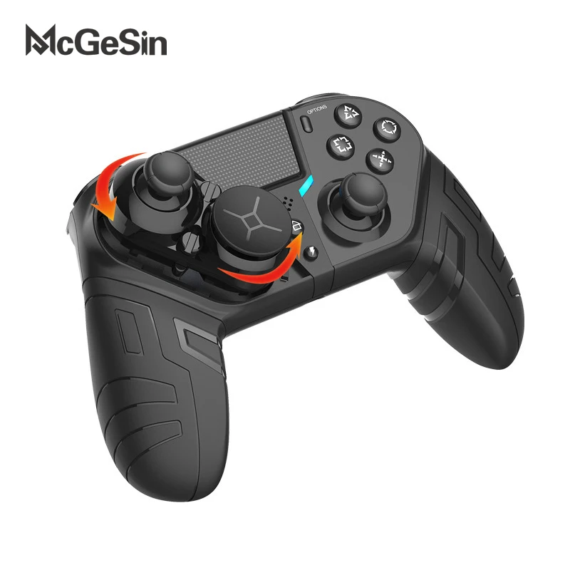 McGeSin NEW Wireless Mobile Controller Bluetooth Gamepad For PS4 Slim/Pro Console Dualshock 4 Joystick