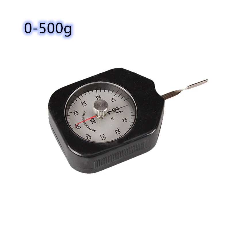 0-500g Analog Tensiometer Price with single pointer Dial Tension Gauge Meter Tester Tabular dynamometer Lateral tension meter