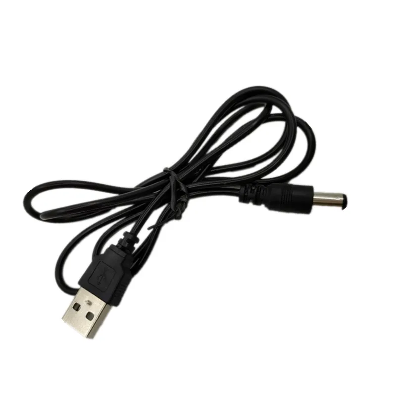 USB To DC power connection wire 5.5 * 2.1 LED power charging wire