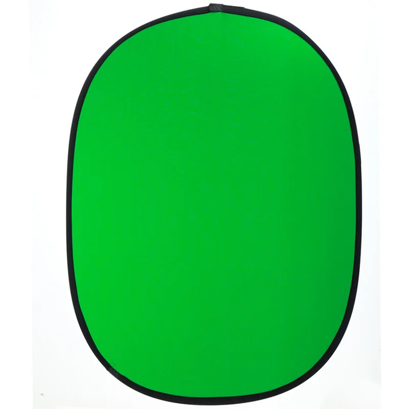 Fondale Chromakey portatile per esterni di grandi dimensioni schermo verde blu sfondo fotografico fotografia fondali riflettore 150x200cm 2in1