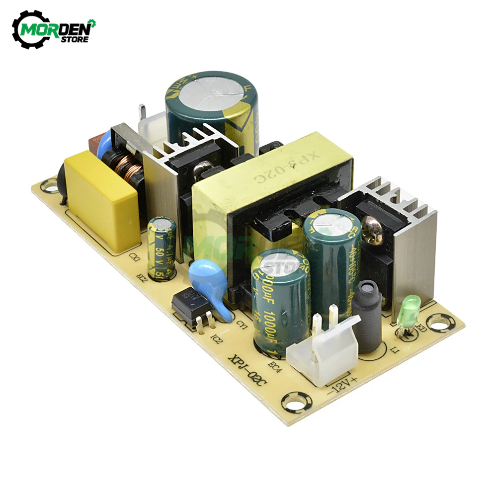 AC-DC O2C 12V 3A 02D 24V 1.5A 36W Switching Power Supply Module Bare Circuit 220V to 12V 24V Overload Board for Replace Repair