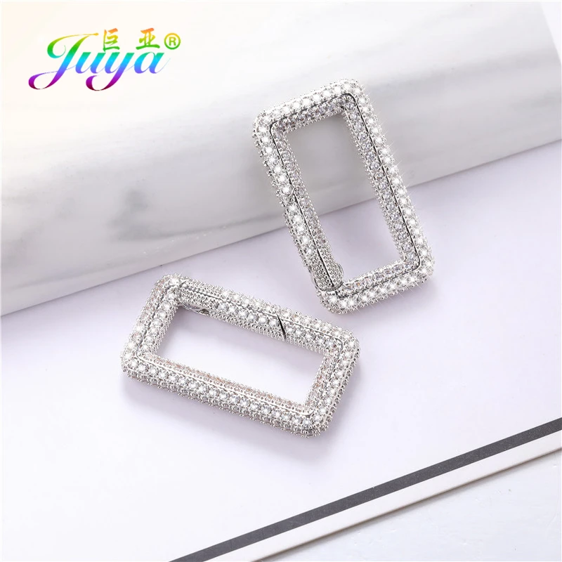 Juya DIY Neue Designer Kostüm Schmuck Machen Liefert Handgemachte Dekorative Anhänger Karabiner Verschluss Schraube Lock Verschlüsse Großhandel – Detail 11