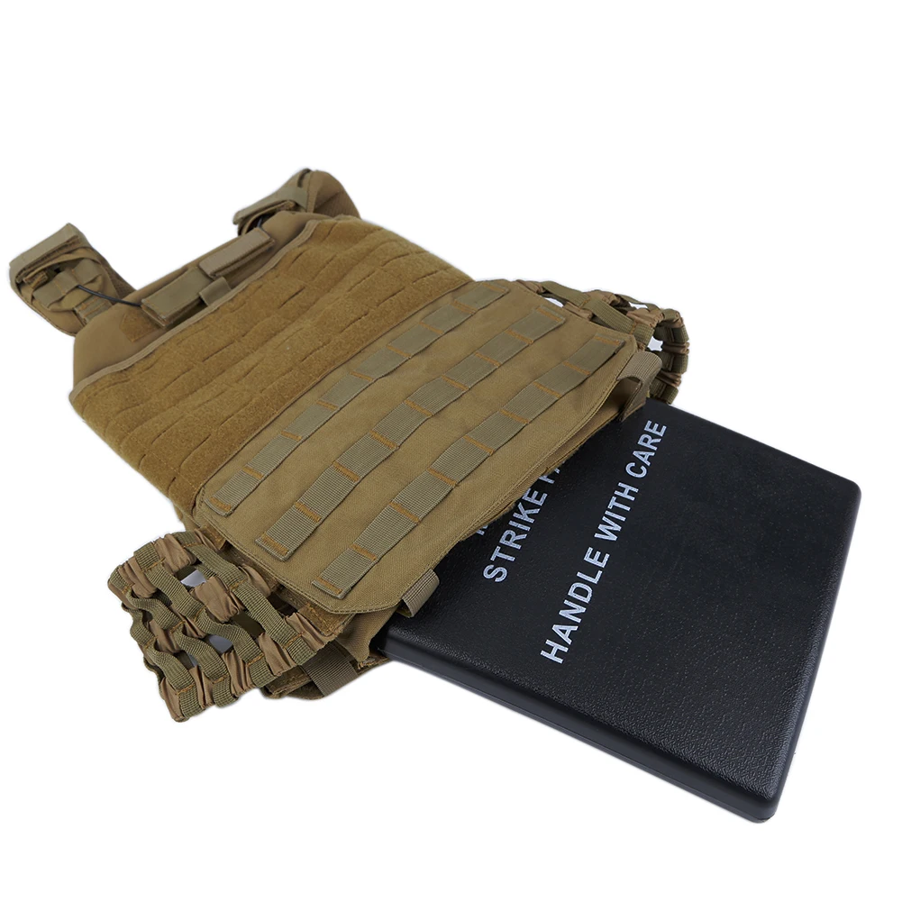 Tactical Vest Protective Pads Plate EVA Foam SAPI Plate Strike Face Body Armor Chest Rig Plate Carrier Vest Plate Inner Liner