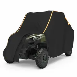 UTV-Aufbewahrungsabdeckung, Sonnenschutz, Regenschutz, kompatibel mit Polaris Ranger XP 1000 RZR 900/800 Trail, Schwarz, wasserdicht, RZR 900 2021