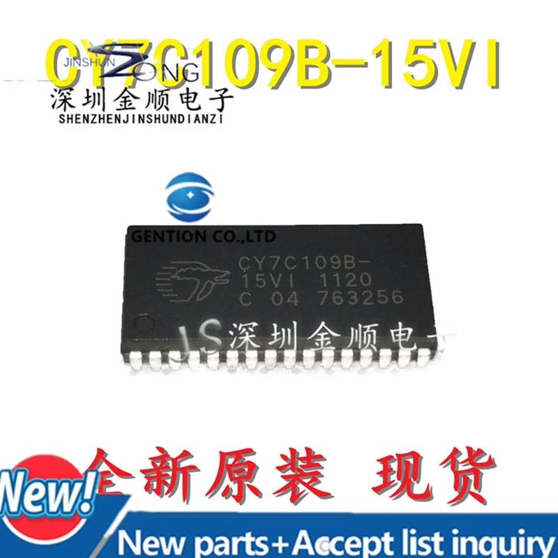 

10PCS CY7C109B-15VI SOJ32 memory chip in stock 100% new and original