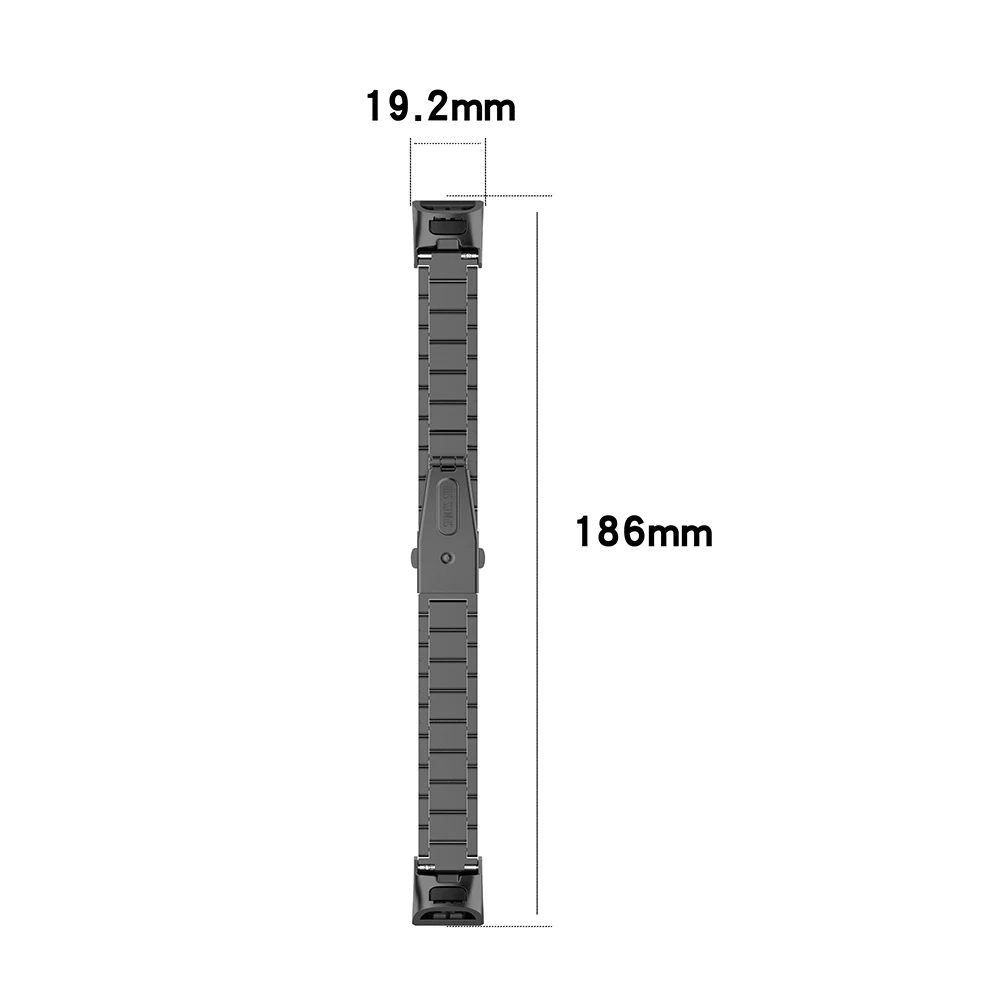 Metal Bands for Huawei Band 4 Pro Business Wristband for Huawei Band 3 Pro Stainless Strap TER-B09 TER-B29 TER-B29S Woman Man