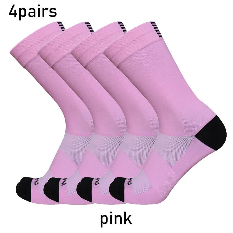 High quality professional breathable road cycling socks men women running outdoor cycling competition socks