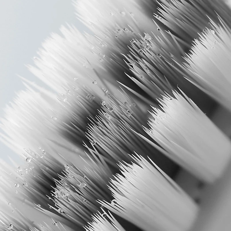 Mi Bass Method-cepillo de dientes, 2 colores, mejor cepillo de alambre, incluye una caja de viaje para el cepillo de dientes mi home