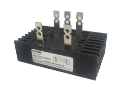 SQL-100A Amp 1000V 1200V Heatsink Shape 3 Phase Diode Metal Case Bridge Rectifier
