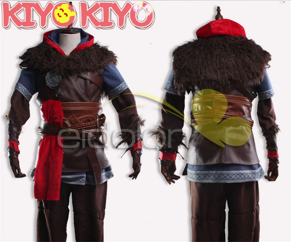 KIYO-KIYO Custom size made Game Cosplays Valhalla Eivor Cosplay Costume Halloween Costumes for man