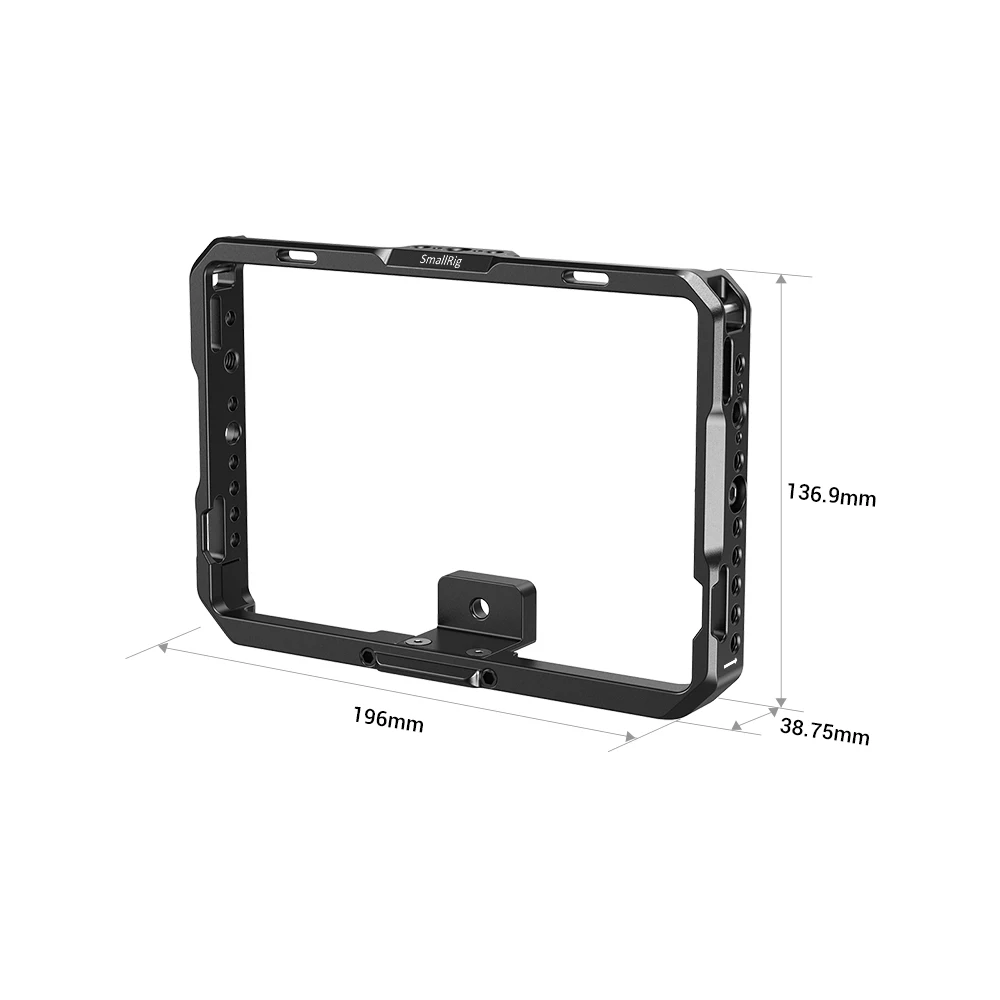 SmallRig Cage with Sun Hood for SmallHD 702 Touch Monitor  Cage Kit for SmallHD Indie 7 CMS2684