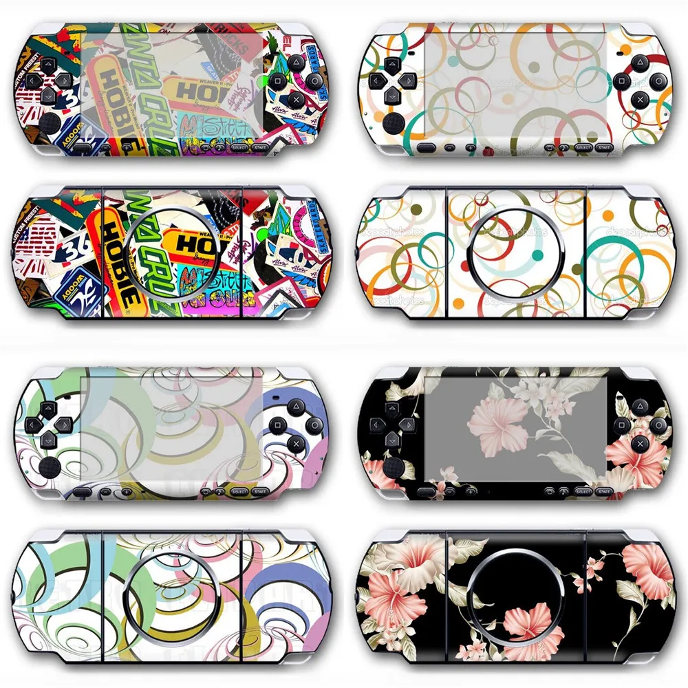 Coollest Design Game Sticker Cover Vinyl Decals for PSP 3000