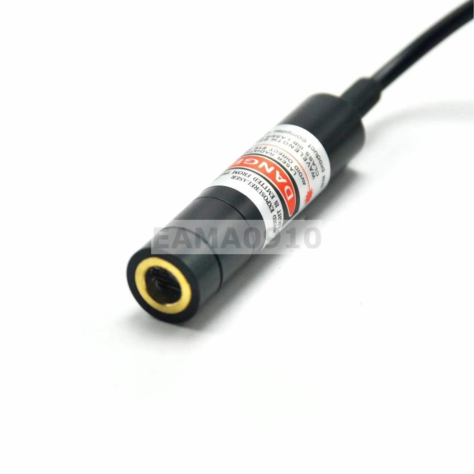 Focusable 650nm 20mW Red Cross Laser Module  High Precision Laser Light w/Adapter