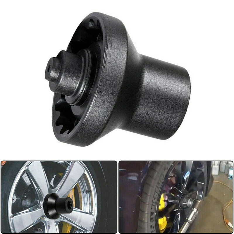 

Centre Lock Wheel Nut Socket for Porsche 991 Cayman Panamera Centerlock Removal Install Tool 3/4" Drive (Black)