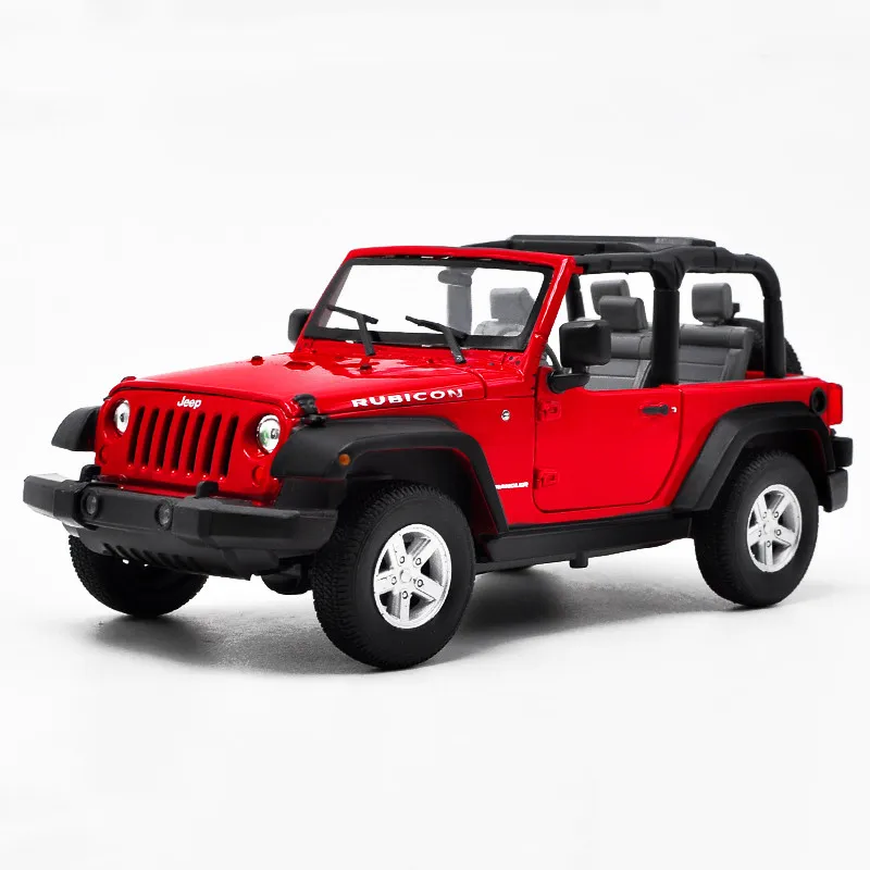 High quality 1:24 Wrangler off-road vehicle Alloy model,simulation die-cast metal collection and gift ornaments,free shipping