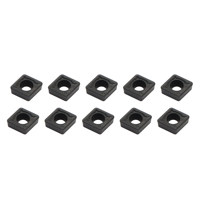 Ferramenta de rotação interna de alta qualidade, ferramenta de corte de torno cnc ccmt060204 tm pc4125 para aço, inserções de metal duro com 10 peças