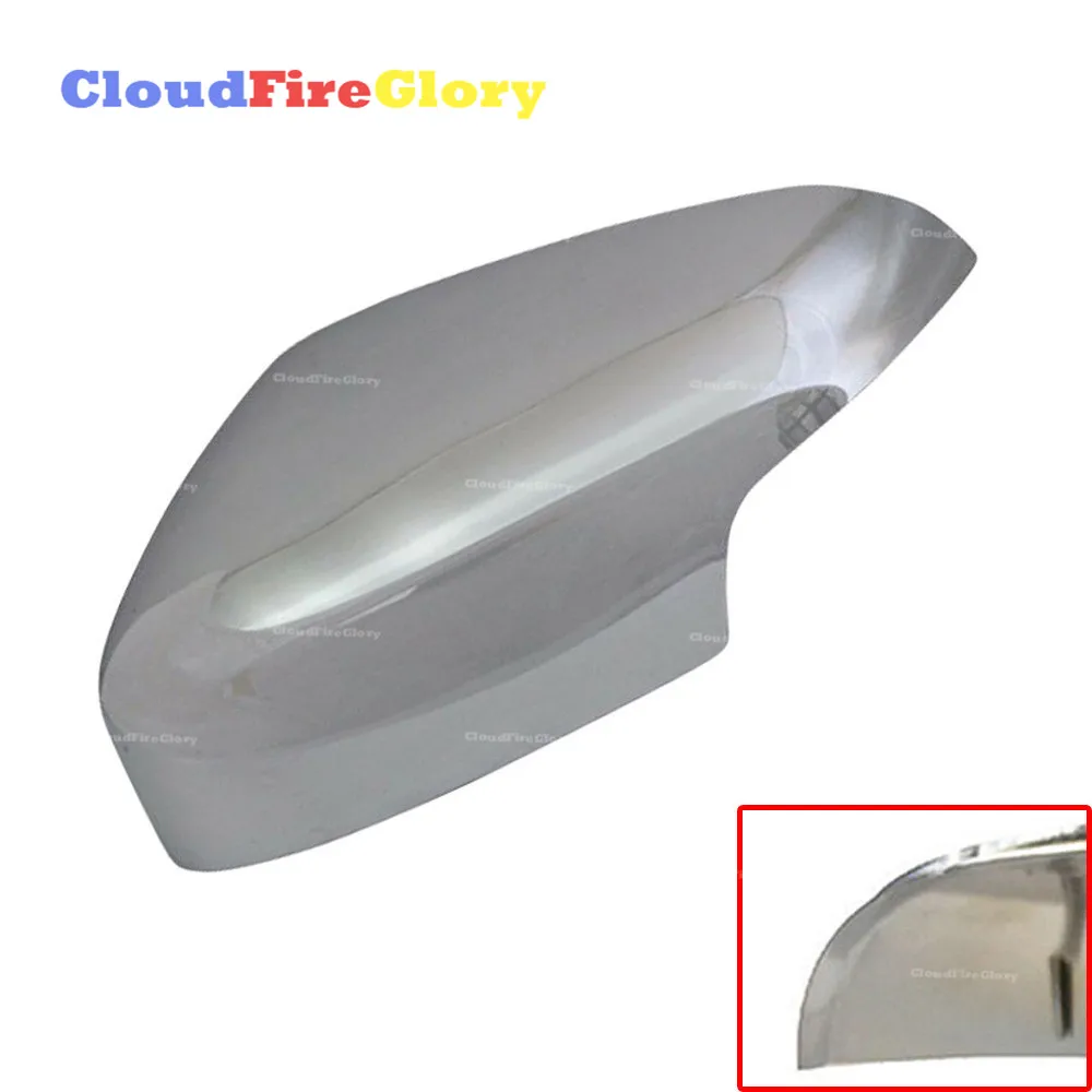 

CloudFireGlory For Volvo C30 S60 S80 S40 V50 V70 Left Or Right Wing Door Mirror Back Cover Casing Unpainted 39850573 39850593