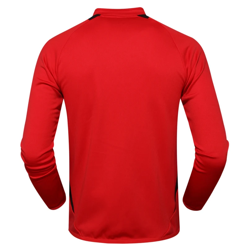 Sport Shirt Men Long Stand Collar Quick Dry Outdoor Tshirt Running Football Basketball Patchwork Gym Training Workout Tees