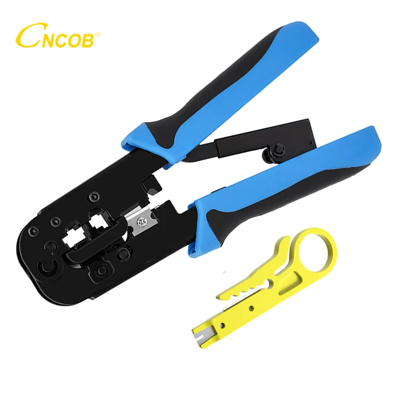 

RJ45 Crimping Tool Network Cutting Tools 8P Cat6 Cat5e RJ-45 Crimper Cutter Stripper Plier for Modular RJ12 RJ11 Crimp