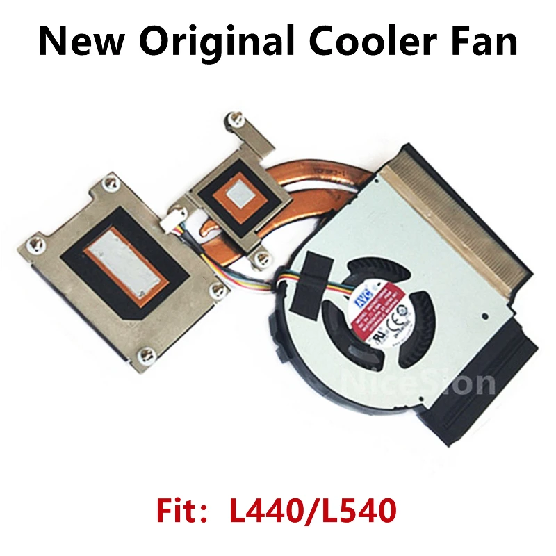 New Original For Laptop Lenovo Thinkpad L440 L540 Cooling Fan Heatsink Radiator 04X4114 04X4116 01AW576 04X4115 04X4117