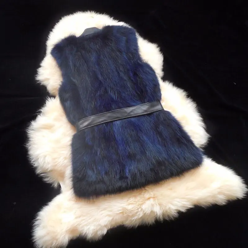 New products arrive in autumn and winter. Real fur vest women's long genuine raccoon fur vest