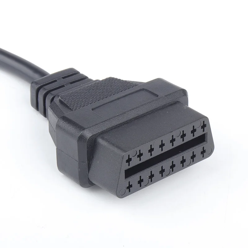 17 PIN 22 Pin To 16pin OBD2 Cable for TOYOTA Old 22Pin 17Pin Vehicle 1 Meter Noodle OBD2 16 PIN Male Female Connector Option