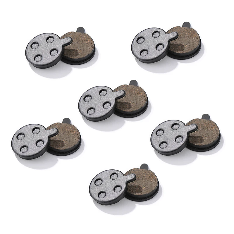 6 PAIRS Semi - Metallic Bicycle DISC BRAKE PADS FOR Alhonga ZOOM Mechanical