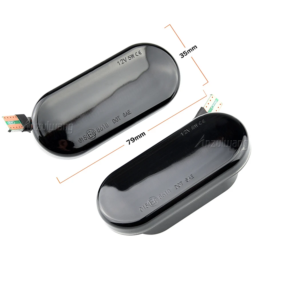 Dynamic LED Side Marker Signal Light Indicator Lamp For SEAT Leon 1P Ibiza Mk3 6L Mk4 6J Toledo Exeo Sedan Exeo Sedan Exeo ST