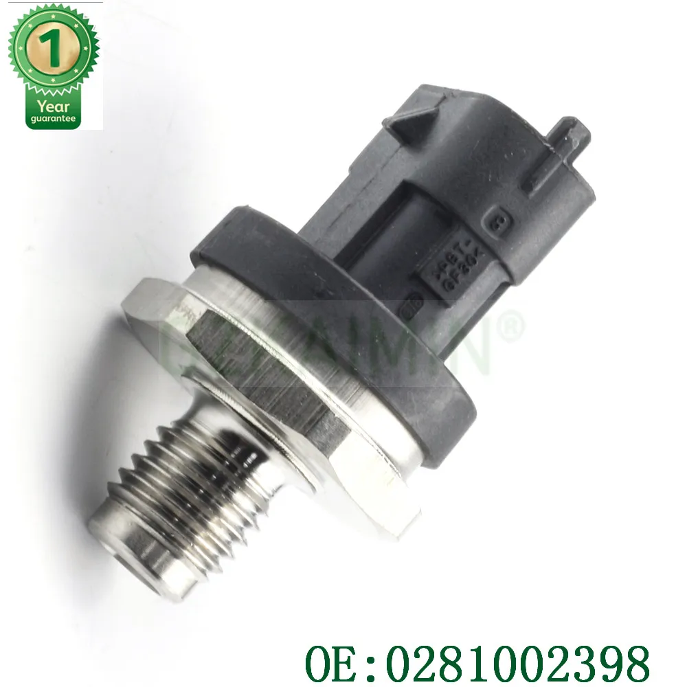 NEW Common Rail Fuel High Pressure Sensor For IVECO MAN LDV CUMMINS VOLVO DEUTZ KHD DAF CASE ALPINA VM  0281002398 0281 002 398