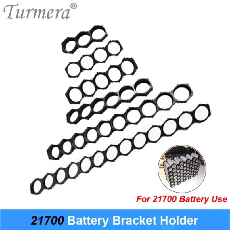10 pezzi 21700 staffa portabatteria al litio 21700 modulo gruppo distanziale modulo staffe fai-da-te custodia per batteria e-bike uso Turmera