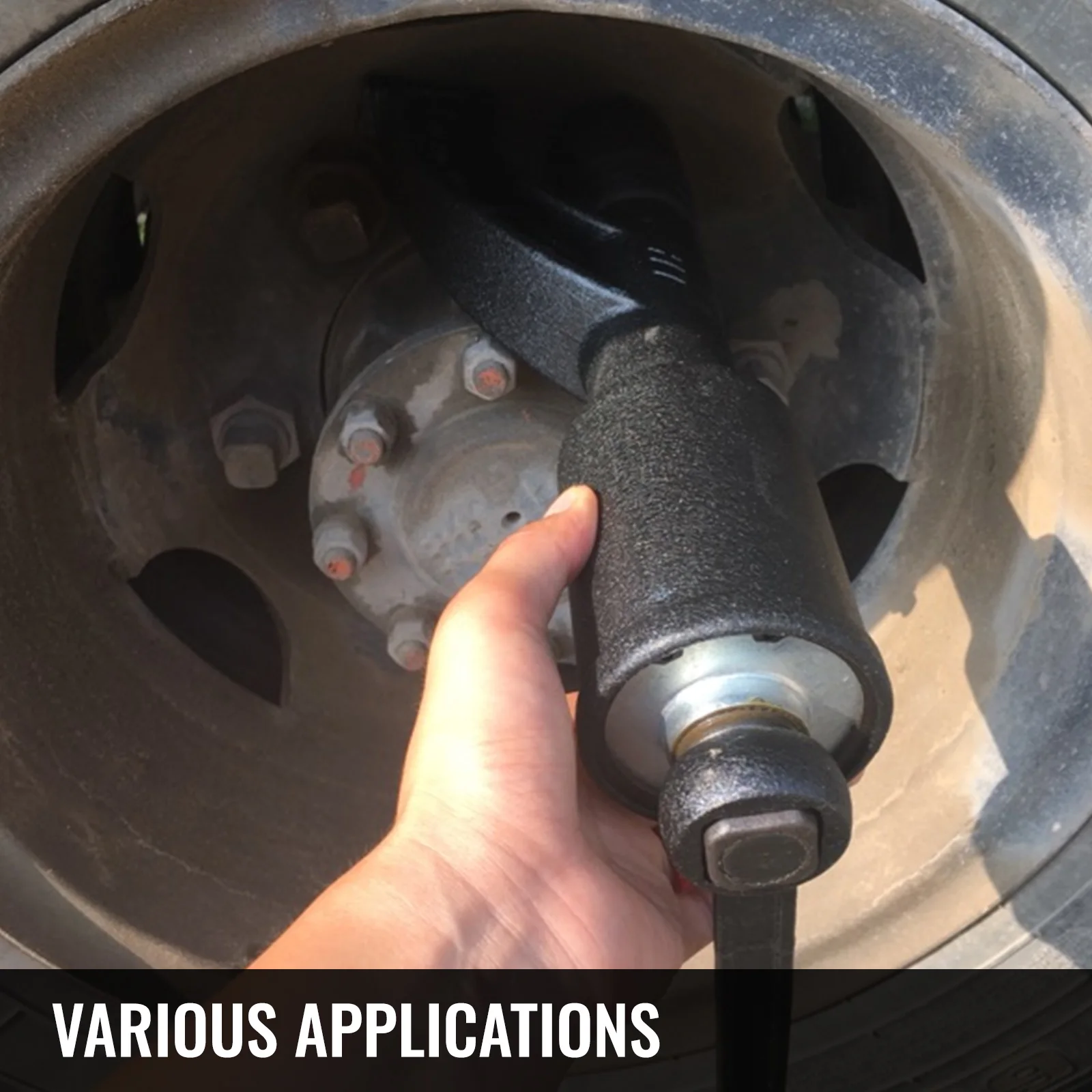VEVOR Set Moltiplicatore di Coppia 7500N/M Chiave Moltiplicatore di Forza Articolata da 25 mm Set di Strumenti Perfetto per Camion, Veicoli da Campeggio o Altri Veicoli Pesanti