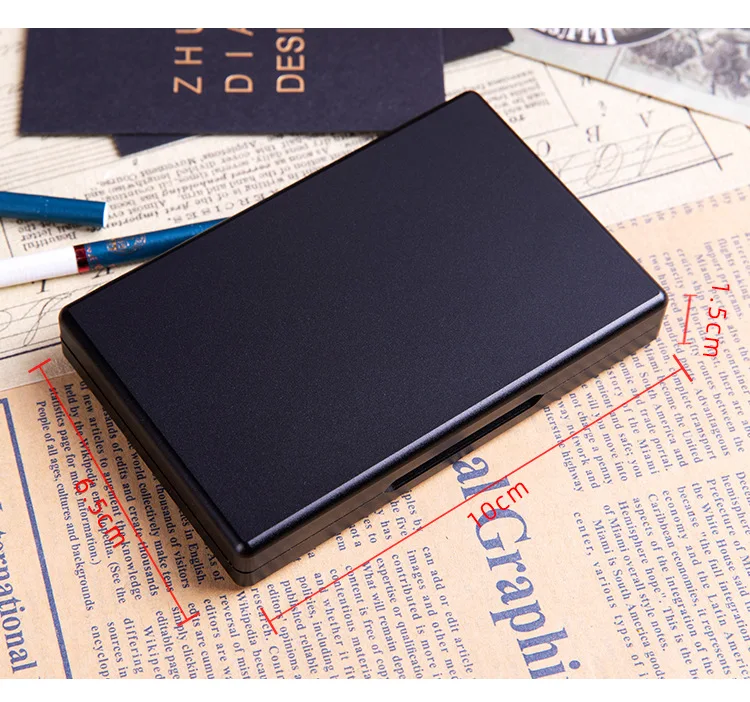 20 Cigarettes 5.2mm Diameter Ladies Fine Cigarette Case Box Long Aluminum Automatic Bullet Cover Portable Thin Cigarette