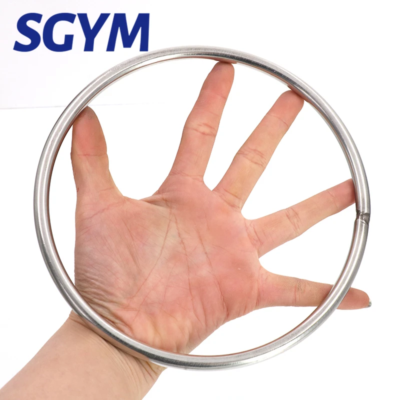 304 Stainless Steel Circle Rings Solid Welded O Ring Iron Ring Pet Pull Ring Fishing Net Pull Round Ringss Hanger