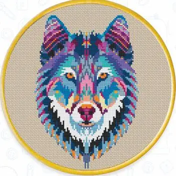 ZZ1200 Homefun Cross Stitch Kits Package Greeting Needlework Counted Cross-Stitching Kits New Style Counted Cross Stich Painting