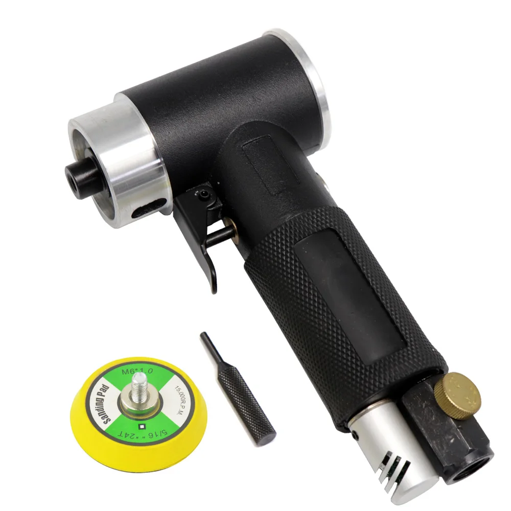 Mini Pneumatic Angle Sander Grinding Mach Polishing Machine 1/2/3 inch Air Sanding Angle Tools for Car Polisher