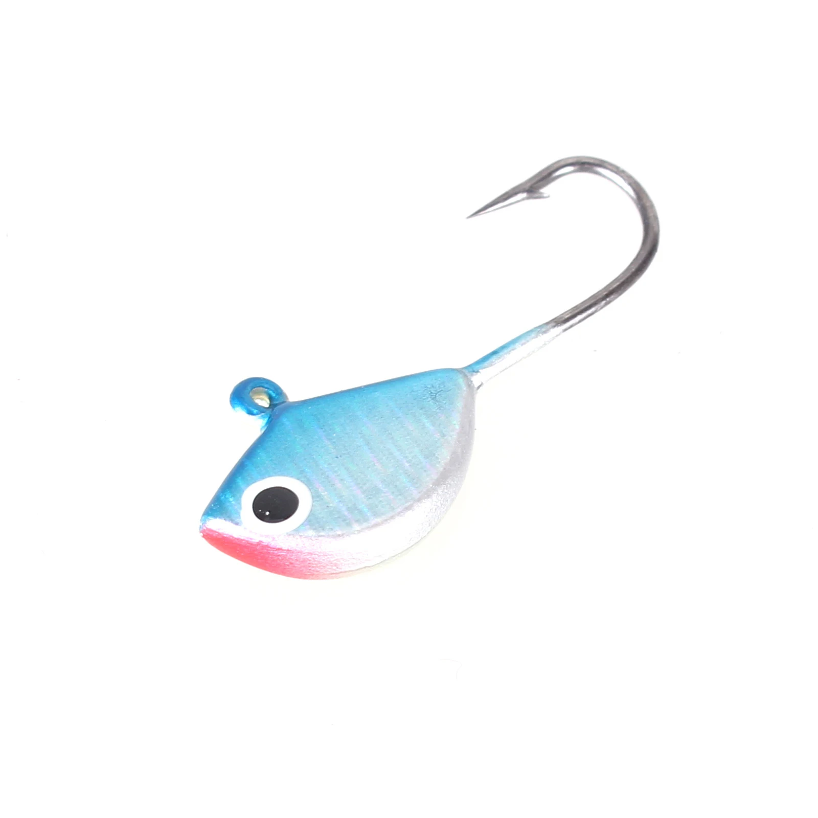 DNDYUJU 4pcs/lot Winter Fishing Lure Ice Fishing Jig Bait 2.5cm 2.3g Mini Metal Fish Lead Head Hook Bait Fishing Tackle