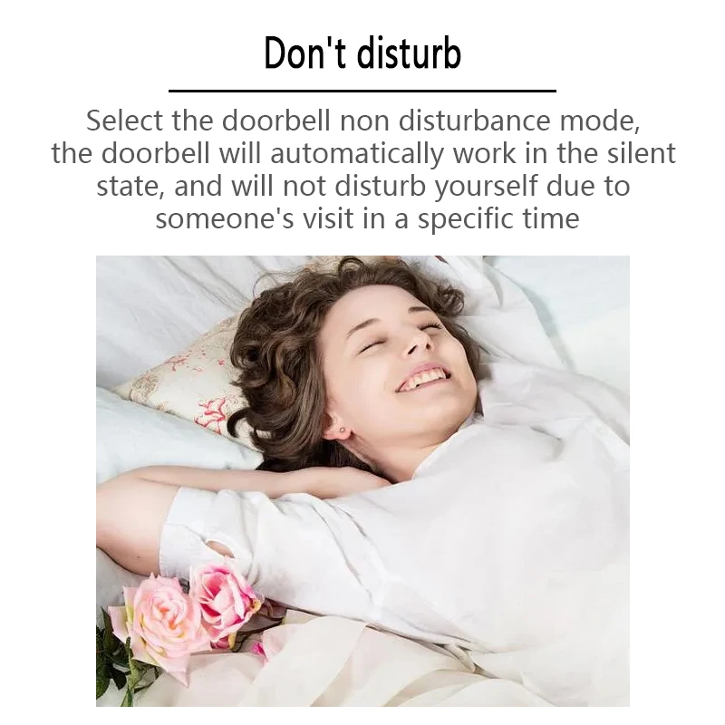 4.3" Smart home Digital visual intercom Doorbell Door peephole Camera Doorbell Video Recorder Night Vision PIR Motion No Disturb